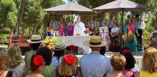 Gran fiesta en la celebración de la XXXIII Romería en honor a Nuestra señora del Rocío en Alcorcón