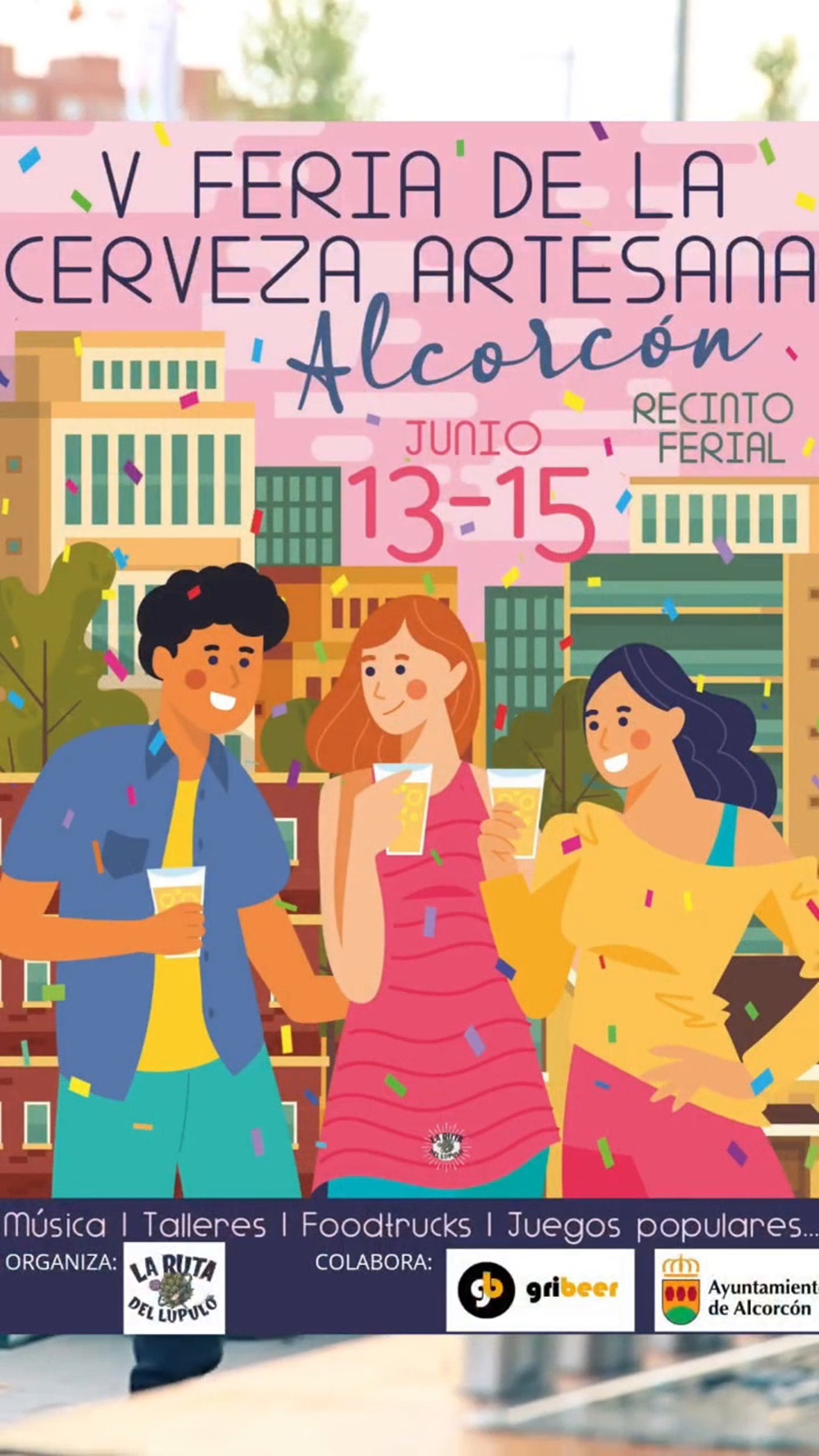 Vuelve la Feria de la Cerveza a Artesana otro año más a Alcorcón