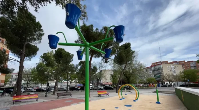 Ya están en funcionamiento los parques de agua en Alcorcón
