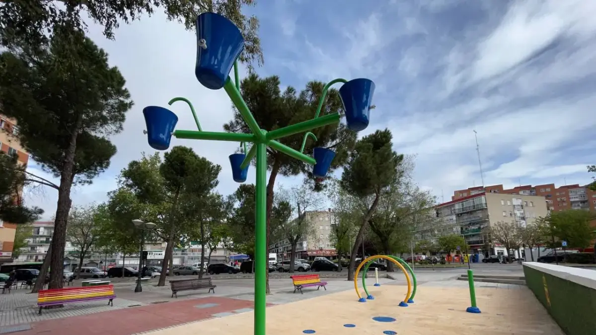 Ya están en funcionamiento los parques de agua en Alcorcón