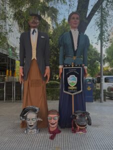 Los Gigantes y Cabezudos de Alcorcón presentes en el Encuentro de Gigantes