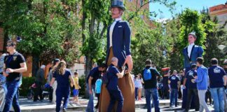 Los Gigantes y Cabezudos de Alcorcón presentes en el Encuentro de Gigantes
