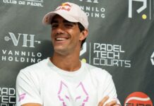 El campeón del mundo de pádel Juan Lebrón inaugura su propia pista en Euroindoor Alcorcón