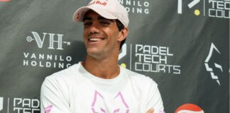 El campeón del mundo de pádel Juan Lebrón inaugura su propia pista en Euroindoor Alcorcón