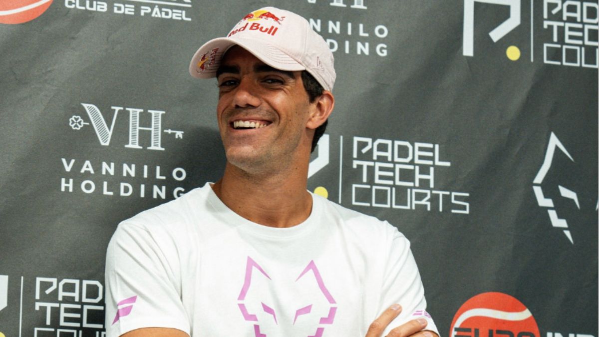 El campeón del mundo de pádel Juan Lebrón inaugura su propia pista en Euroindoor Alcorcón