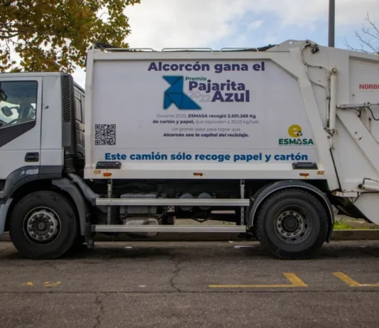 Alcorcón galardonado con 3 Pajaritas Azules en su apuesta por el reciclaje