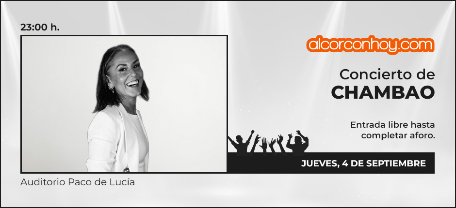 Programa Fiestas de Alcorcón 2025 | Concierto de Chambao
