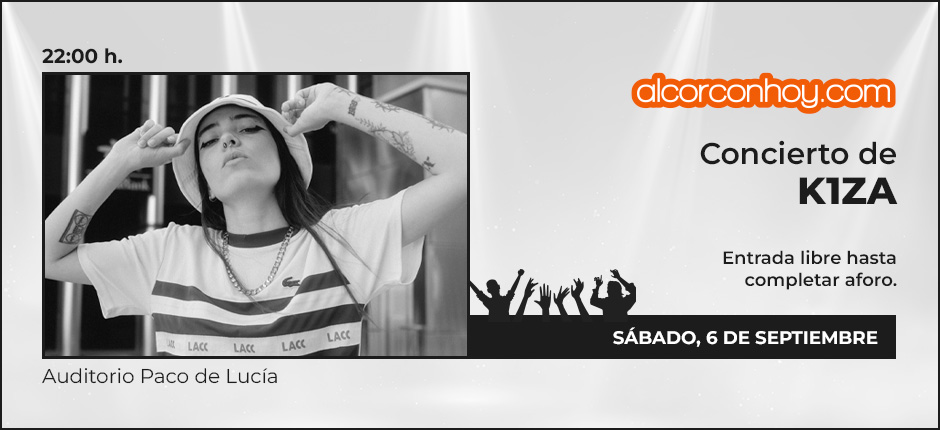 Programa Fiestas de Alcorcón 2025 | Concierto de K1ZA
