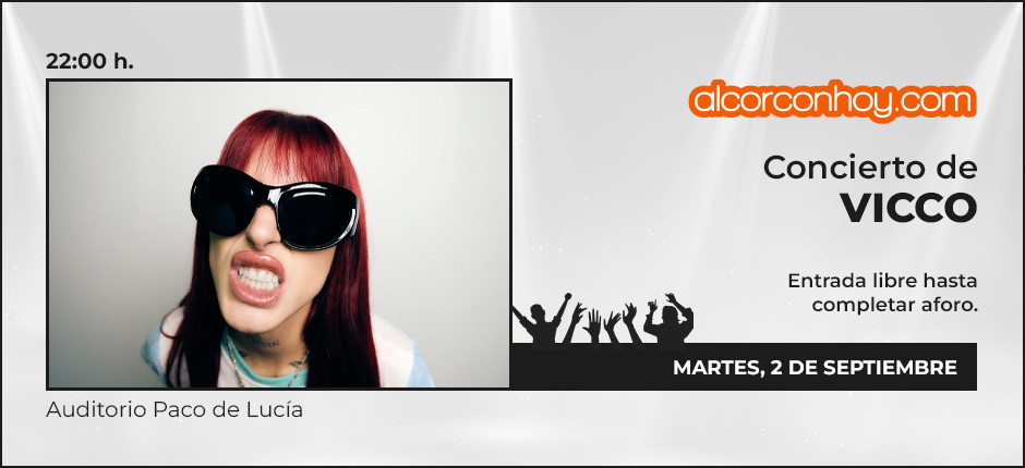 Programa Fiestas de Alcorcón 2025 | Concierto de Vicco