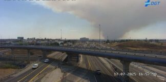Incendio en Méntrida afecta a Alcorcón