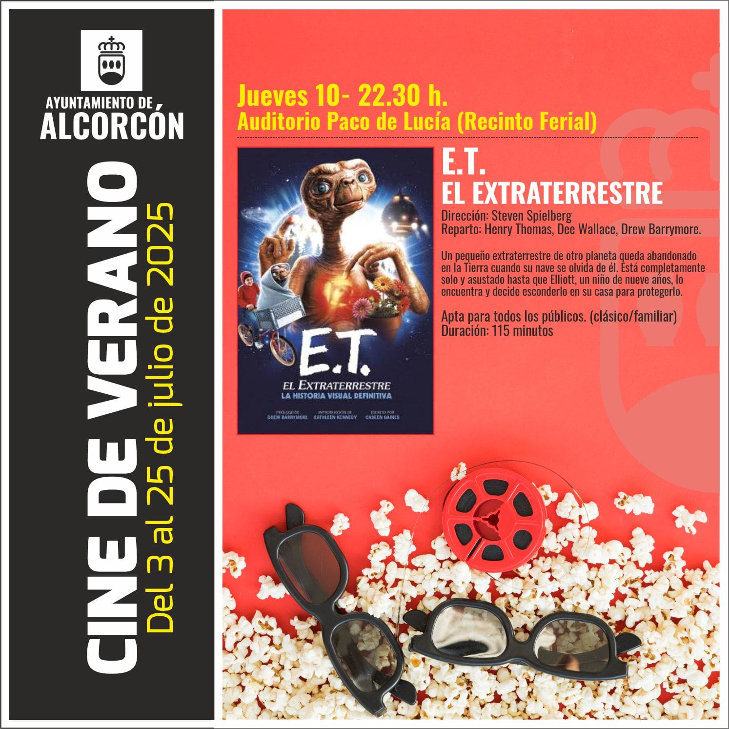 E.T. vuelve a Alcorcón 43 años después