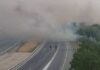 Alcorcón se ve afectada por el corte de la A-5 debido a la nula visibilidad por el incendio en Méntrida