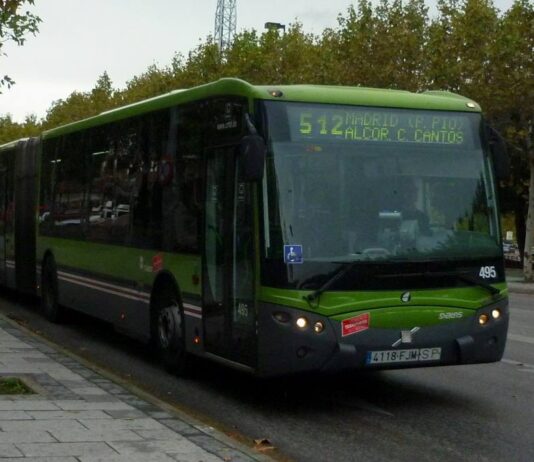 Modificación de ruta en la Línea 512 de Alcorcón por un corte de calle