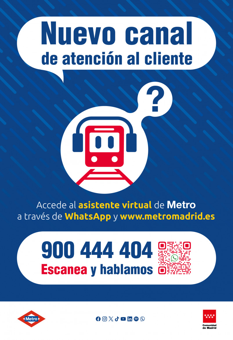 Los vecinos de Alcorcón podrán beneficiarse de un nuevo canal de atención al usuario de Metro
