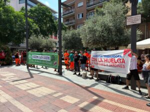 Candelaria Testa, sobre la situación de los jardineros en Alcorcón: "No puedo poner más plazas que las personas que jubilo"
