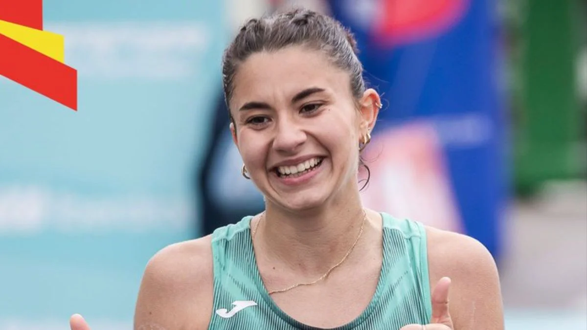La atleta de Alcorcón Lucía Redondo se proclama subcampeona de España en 10.000 metros marcha