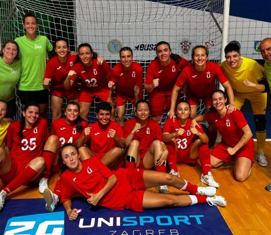 Alcorcón consigue el bronce en el Europeo de Universidades de fútbol sala femenino gracias a la URJC