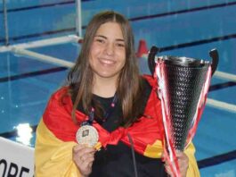 Una jugadora del Club Natación Alcorcón se halza con el oro europeo de Waterpolo Sub-16