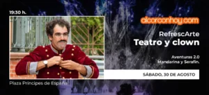 Agenda de actividades de las Fiestas Patronales Alcorcón 2025 sábado 30 de agosto