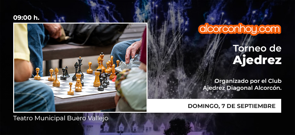 Programa Fiestas de Alcorcón 2025 | Torneo de Ajedrez