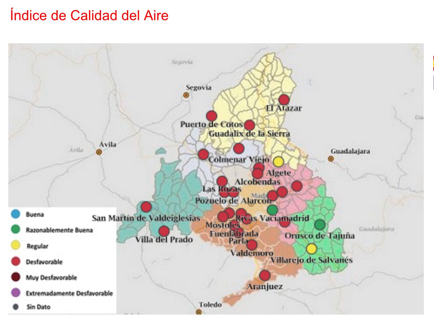 Alertan de la llegada de concentraciones de polvo en suspensión desde África a Alcorcón
