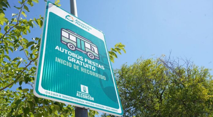 Así funcionará el servicio especial de autobuses para las Fiestas de Alcorcón 2025