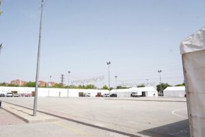 Un verano de obras en el Recinto Ferial, el polideportivo Los Cantos y más en Alcorcón
