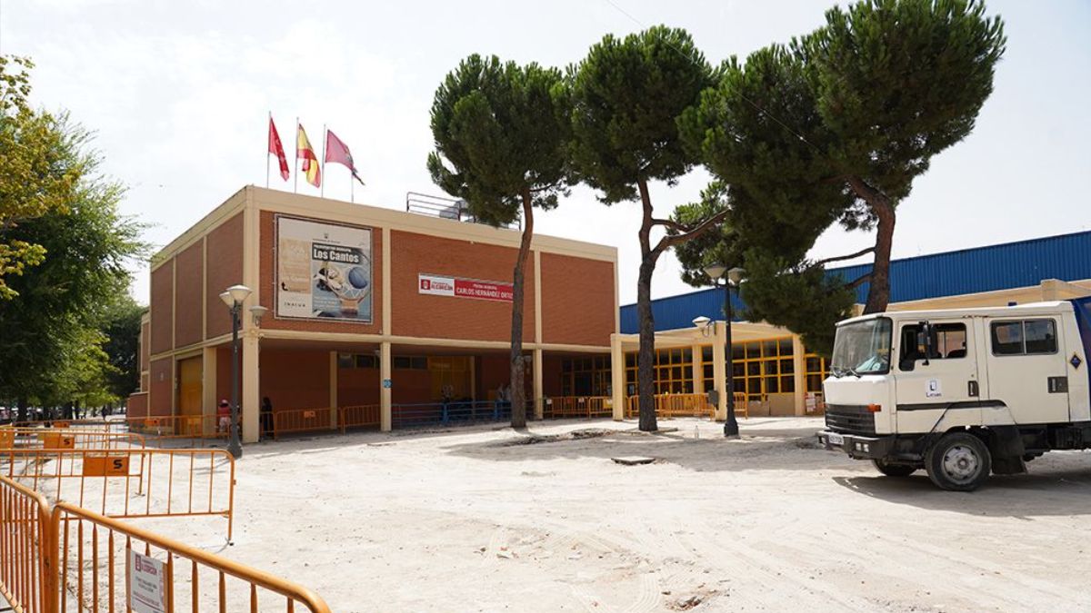 Un verano de obras en el Recinto Ferial, el polideportivo Los Cantos y más en Alcorcón Un verano de obras en el Recinto Ferial, el polideportivo Los Cantos y más en Alcorcón