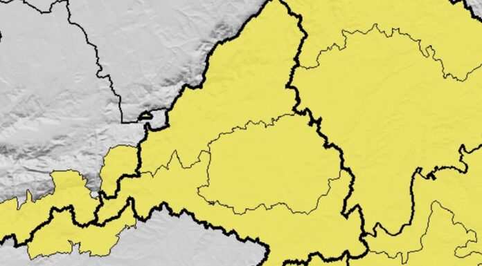 La AEMET establece el aviso amarillo por tormentas en Alcorcón