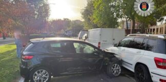 Accidente en Alcorcón