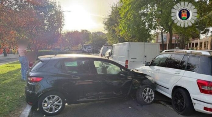 Accidente en Alcorcón