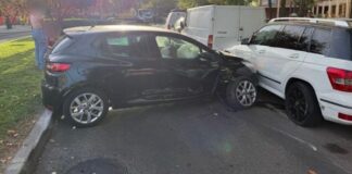 Aparatoso accidente de tráfico en Alcorcón con positivo en alcoholemia