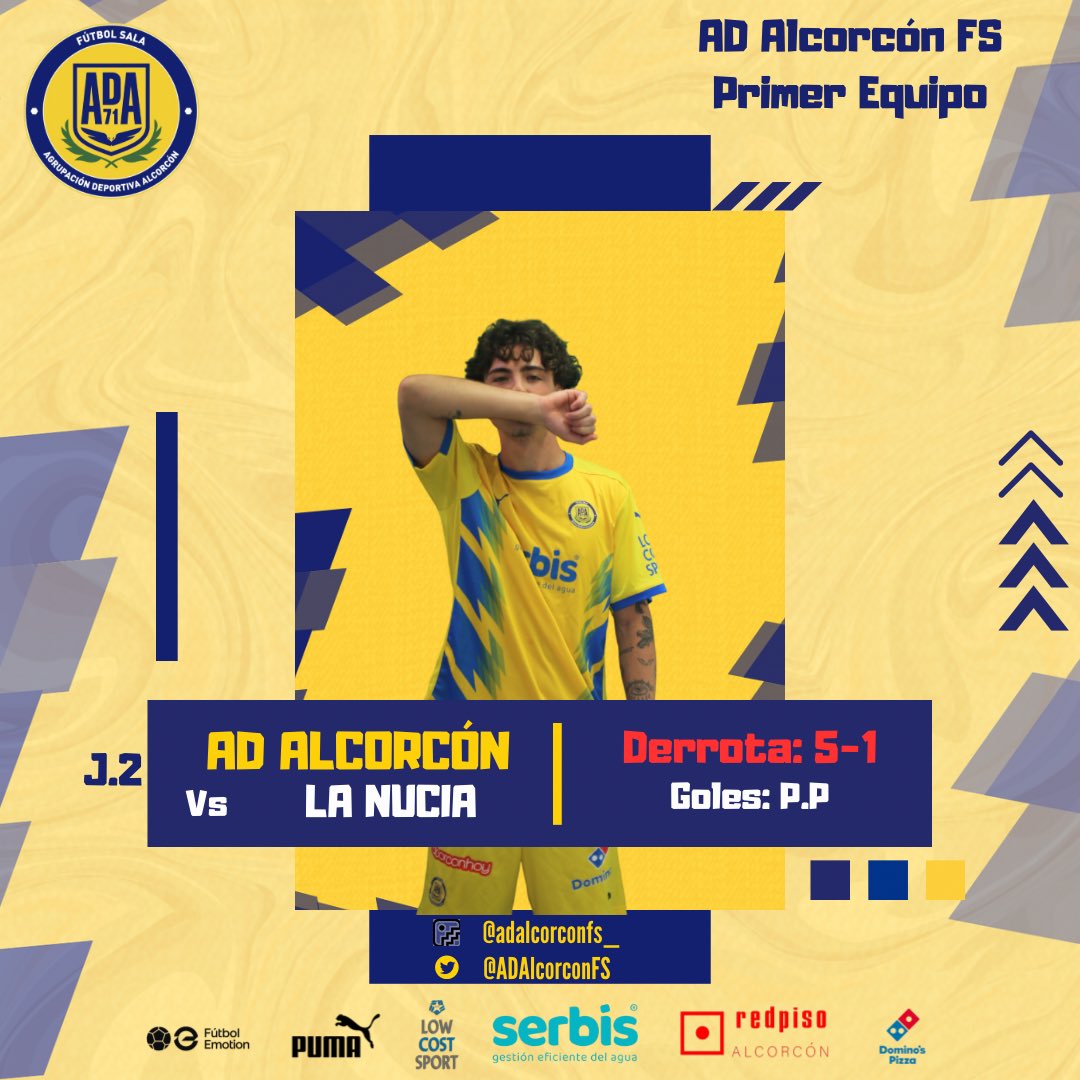 El Alcorcón FS cae en su visita a La Nucía y la primera victoria tendrá que esperar