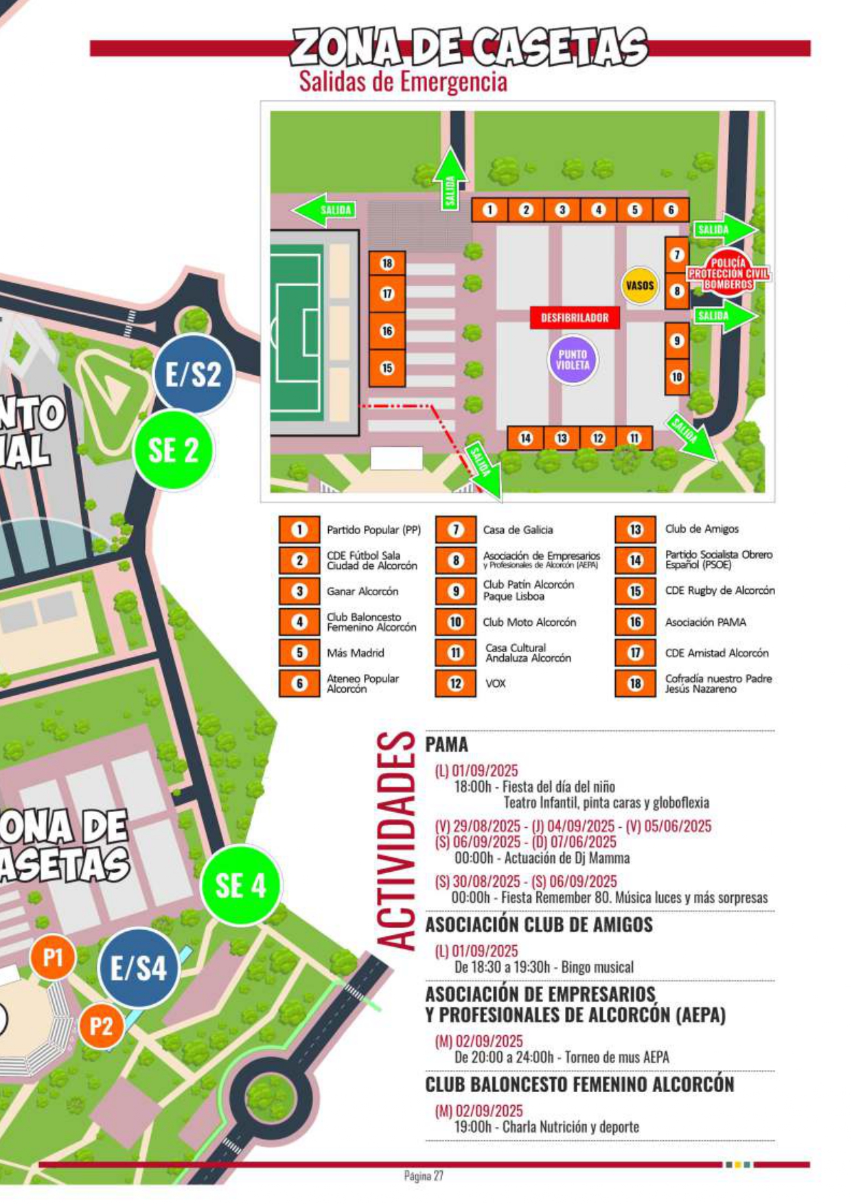 Fiesta con atracciones a precio reducido durante el Día del Niño en las Fiestas de Alcorcón 2025