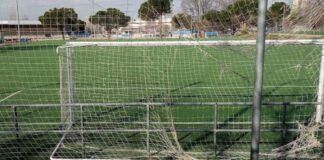 Equipos de Fútbol 7 de Alcorcón preparan una queja por el estado de los campos de Santo Domingo