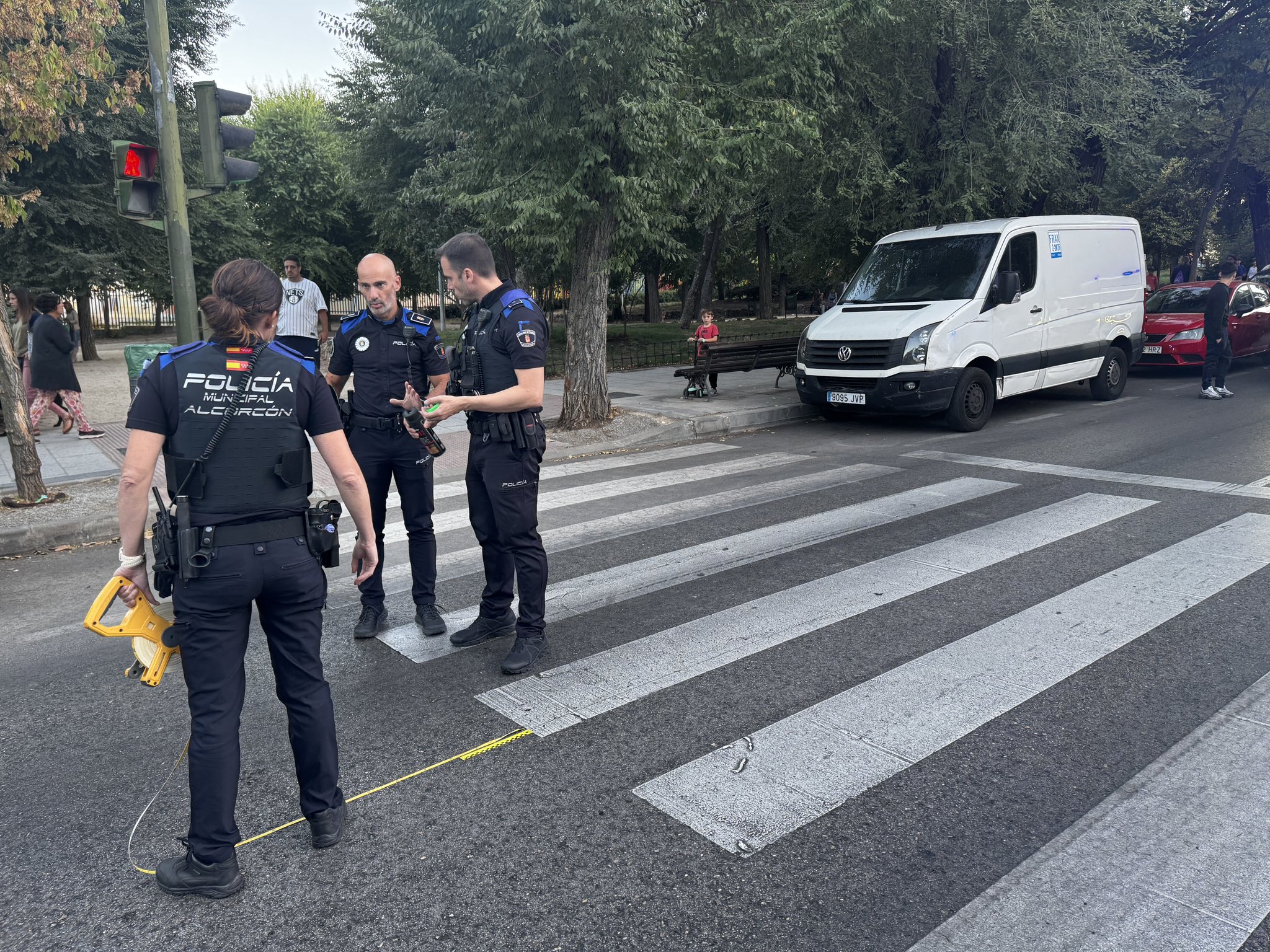 Herido un hombre de 78 años por el atropello de un patinete en Alcorcón