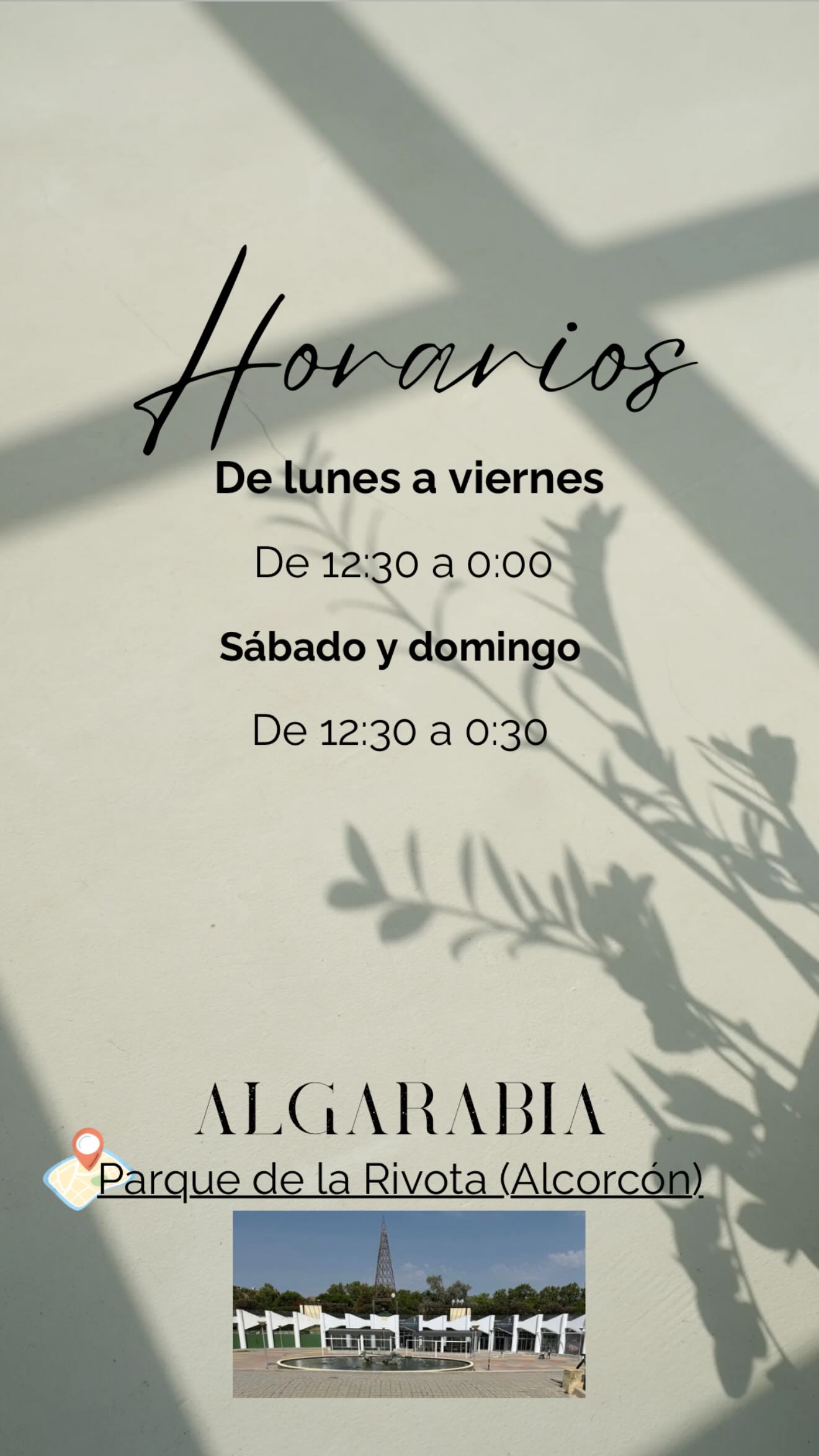 El gastrobar Algarabía abre sus puertas en el Parque de la Ribota de Alcorcón