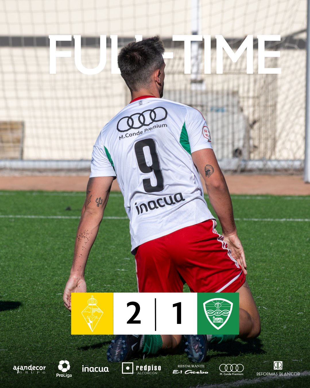 Fin de semana negro con gatillazo del Alcorcón y derrota del Trival Valderas