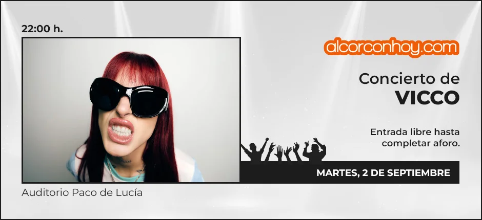 El pregón de las Fiestas de Alcorcón, los fuegos artificiales y entradas para Vicco gratis para este martes