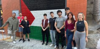 Bandera palestina PSOE Alcorcón