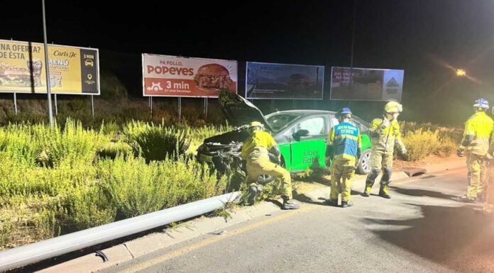 Un conductor resulta herido leve en un accidente de tráfico en Alcorcón Un conductor resulta herido leve en un accidente de tráfico en Alcorcón