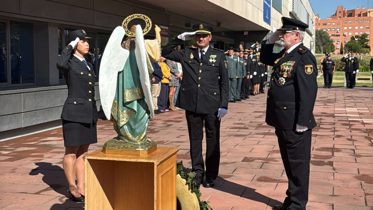 Alcorcón celebra el Día de la Policía con un homenaje a los Ángeles Custodios