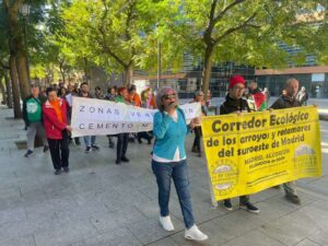 Protesta en Alcorcón contra la situación de la vivienda: Retamar de la Huerta, en el foco