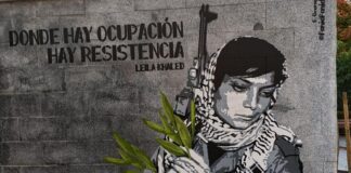 Polémica en Alcorcón por un mural de apoyo a Palestina