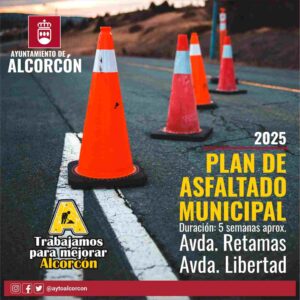 Las calles afectadas del nuevo plan de asfaltado de Alcorcón