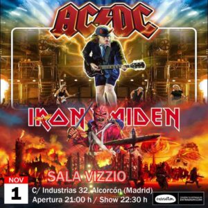 Doble dosis de rock en Alcorcón: Halloween y tributos de leyenda en la Sala Vizzio