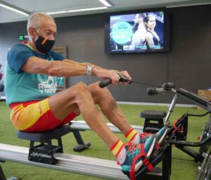 Enrique Miguel García, el abuelo maratoniano de Alcorcón, protagonista en La Tarde de Telemadrid