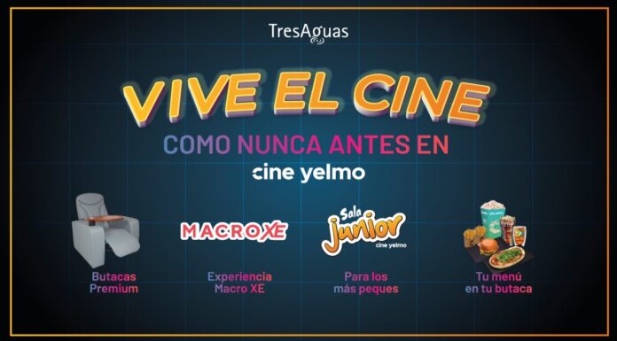 El renovado Cine Yelmo de TresAguas, en Alcorcón, eleva la experiencia cinematográfica al siguiente nivel