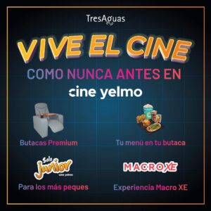 El renovado Cine Yelmo de TresAguas, en Alcorcón, eleva la experiencia cinematográfica al siguiente nivel