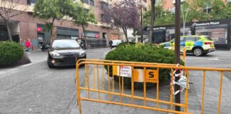 La Policía Municipal de Alcorcón pone fecha al fin de las obras en la calle Colón